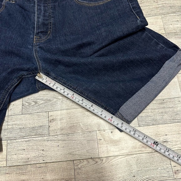 St. John's Bay | Denim Shorts | Blue | Size: 14 - Picture 4 of 8